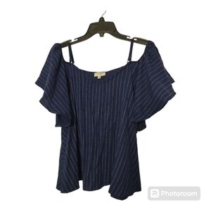 Umgee size medium cold shoulder blouse